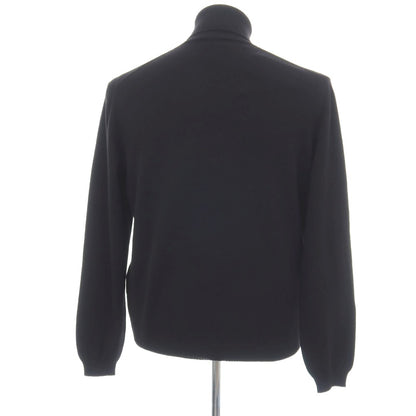 【新品アウトレット】セッテフィーリ カシミア Settefili Cashmere カシミヤ タートルネック プルオーバーニット ブラック【サイズ50/M】【 状態ランクN- 】【 メンズ 】