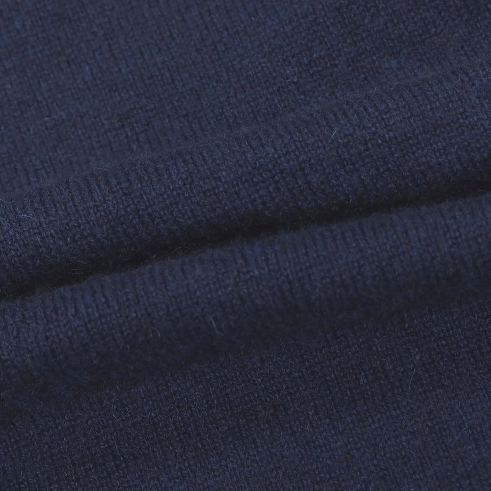 【新品アウトレット】セッテフィーリ カシミア Settefili Cashmere カシミヤ タートルネック プルオーバーニット ネイビー【サイズ46/XS】【 状態ランクN- 】【 メンズ 】