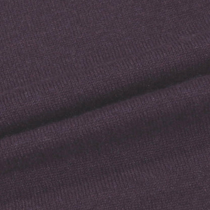 【新品アウトレット】セッテフィーリ カシミア Settefili Cashmere カシミヤ タートルネック プルオーバーニット ダークパープル【サイズ46/XS】【 状態ランクN- 】【 メンズ 】