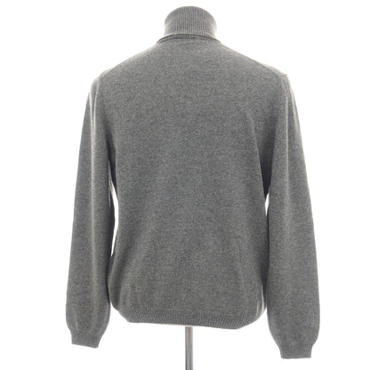 【新品アウトレット】セッテフィーリ カシミア Settefili Cashmere カシミヤ タートルネック プルオーバーニット グレー【サイズ46/XS】【 状態ランクN- 】【 メンズ 】