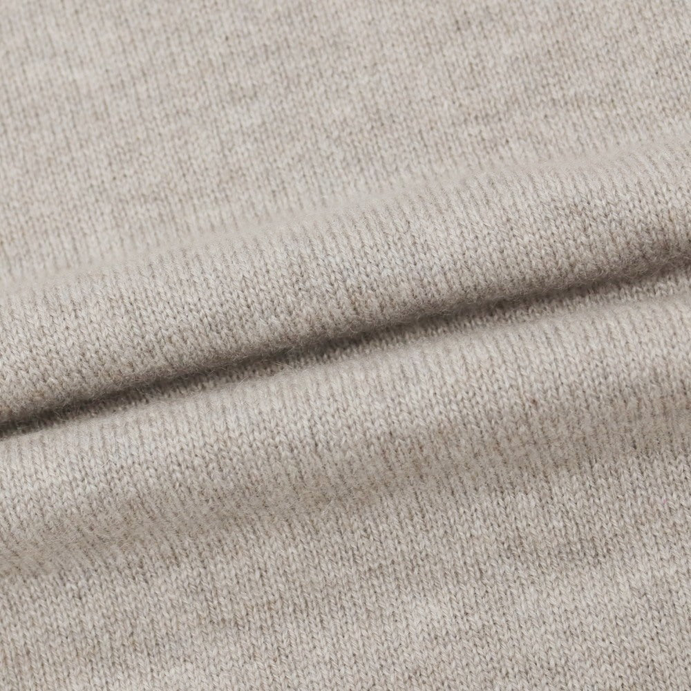 【新品アウトレット】セッテフィーリ カシミア Settefili Cashmere カシミヤ タートルネック プルオーバーニット グレージュ【サイズ46/XS】【 状態ランクN- 】【 メンズ 】