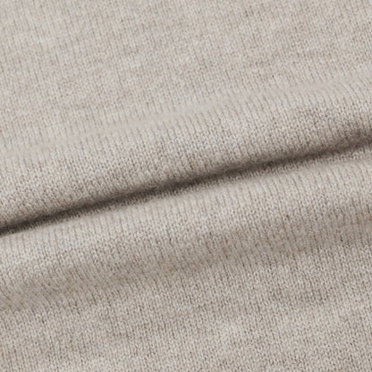 【新品アウトレット】セッテフィーリ カシミア Settefili Cashmere カシミヤ タートルネック プルオーバーニット グレージュ【サイズ46/XS】【 状態ランクN- 】【 メンズ 】