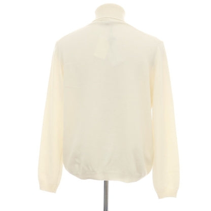 【新品アウトレット】セッテフィーリ カシミア Settefili Cashmere カシミヤ タートルネック プルオーバーニット オフホワイト【サイズ46/XS】【 状態ランクN- 】【 メンズ 】