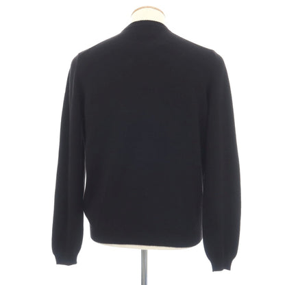 【新品アウトレット】セッテフィーリ カシミア Settefili Cashmere カシミヤ クルーネック プルオーバーニット ブラック【サイズ44】【 状態ランクN- 】【 メンズ 】