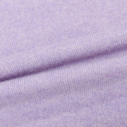 【新品アウトレット】セッテフィーリ カシミア Settefili Cashmere カシミヤ クルーネック プルオーバーニット ラベンダー【サイズ48/S】【 状態ランクN- 】【 メンズ 】