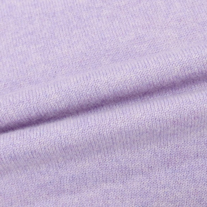 【新品アウトレット】セッテフィーリ カシミア Settefili Cashmere カシミヤ クルーネック プルオーバーニット ラベンダー【サイズ50/M】【 状態ランクN- 】【 メンズ 】
