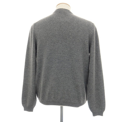【新品アウトレット】セッテフィーリ カシミア Settefili Cashmere カシミヤ クルーネック プルオーバーニット グレー【サイズ46/XS】【 状態ランクN- 】【 メンズ 】