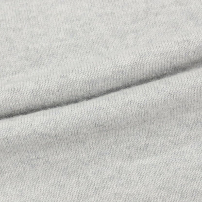 【新品アウトレット】セッテフィーリ カシミア Settefili Cashmere カシミヤ クルーネック プルオーバーニット ライトグレー【サイズ50/M】【 状態ランクN- 】【 メンズ 】