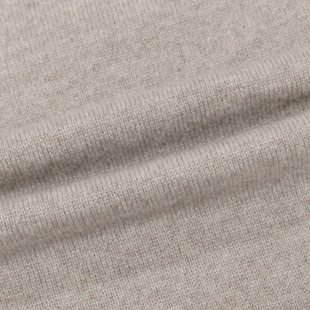 【新品アウトレット】セッテフィーリ カシミア Settefili Cashmere カシミヤ クルーネック プルオーバーニット グレージュ【サイズ48/S】【 状態ランクN- 】【 メンズ 】