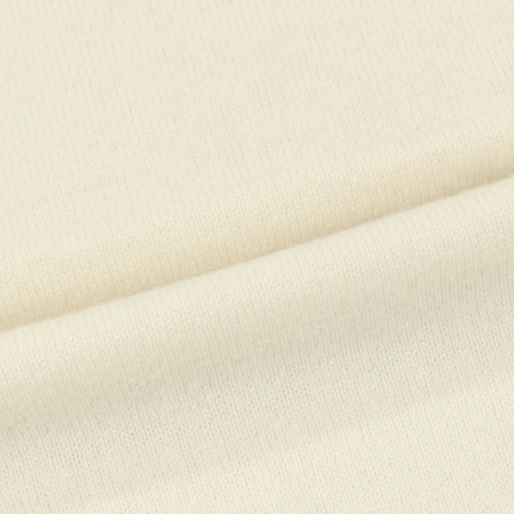 【新品アウトレット】セッテフィーリ カシミア Settefili Cashmere カシミヤ クルーネック プルオーバーニット オフホワイト【サイズ50/M】【 状態ランクN- 】【 メンズ 】