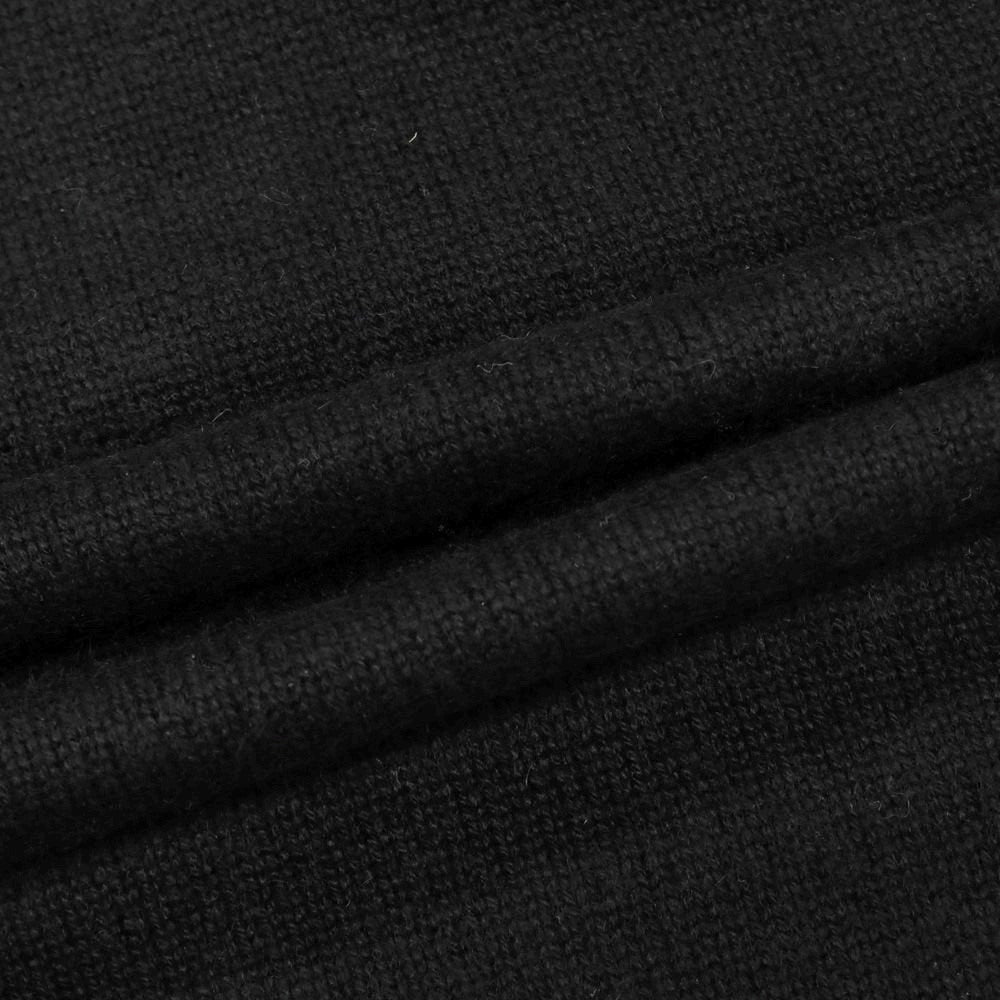【新品アウトレット】セッテフィーリ カシミア Settefili Cashmere ベビーカシミヤ クルーネック プルオーバーニット ブラック【サイズ50/M】【 状態ランクN- 】【 メンズ 】