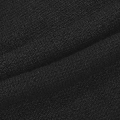 【新品】セッテフィーリ カシミア Settefili Cashmere カシミヤ ニット 大判 マフラー ブラック【 状態ランクN 】【 メンズ 】