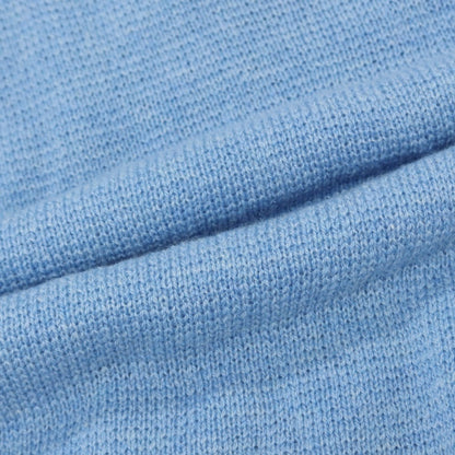 【新品】セッテフィーリ カシミア Settefili Cashmere カシミヤ ニット 大判 マフラー ライトブルー【 状態ランクN 】【 メンズ 】