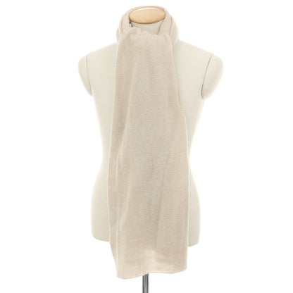 【新品】セッテフィーリ カシミア Settefili Cashmere カシミヤ ニット 大判 マフラー ベージュ【 状態ランクN 】【 メンズ 】