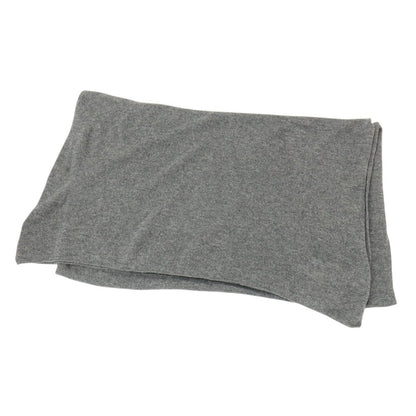 【新品】セッテフィーリ カシミア Settefili Cashmere カシミヤ ニット 大判 マフラー グレー【 状態ランクN 】【 メンズ 】