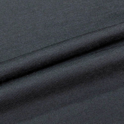 【新品アウトレット】フェデーリ FEDELI カシミヤシルク ハイゲージ クルーネック プルオーバーニット チャコールグレー【サイズ48】【 状態ランクN- 】【 メンズ 】