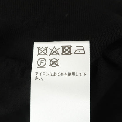【新品アウトレット】フェデーリ FEDELI カシミヤシルク ハイゲージ クルーネック プルオーバーニット ブラック【サイズ48】【 状態ランクN- 】【 メンズ 】
