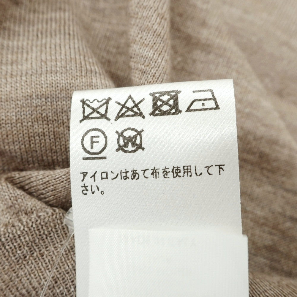 【新品アウトレット】フェデーリ FEDELI カシミヤシルク ハイゲージ タートルネック プルオーバーニット グレージュ【サイズ50】【 状態ランクN- 】【 メンズ 】