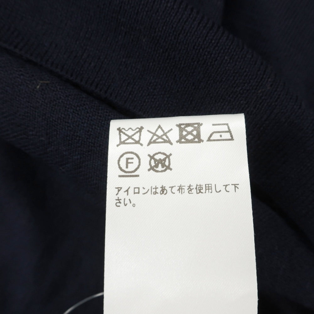 【新品アウトレット】フェデーリ FEDELI カシミヤシルク ハイゲージ タートルネック プルオーバーニット ダークネイビー【サイズ48】【 状態ランクN- 】【 メンズ 】