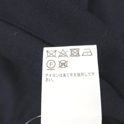 【新品アウトレット】フェデーリ FEDELI カシミヤシルク ハイゲージ モックネック プルオーバーニット ダークネイビー【サイズ52】【 状態ランクN- 】【 メンズ 】