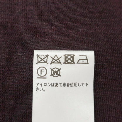 【新品アウトレット】フェデーリ FEDELI カシミヤシルク ハイゲージ モックネック プルオーバーニット ダークパープル【サイズ46】【 状態ランクN- 】【 メンズ 】