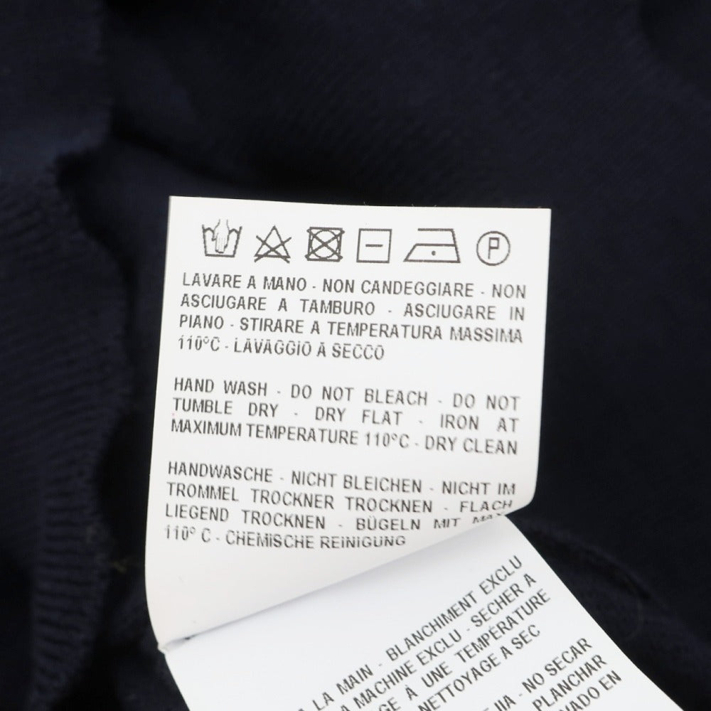 【中古】タリアトーレ TAGLIATORE ウール タートルネック プルオーバーニット ネイビー【サイズ44】【 状態ランクB 】【 メンズ 】