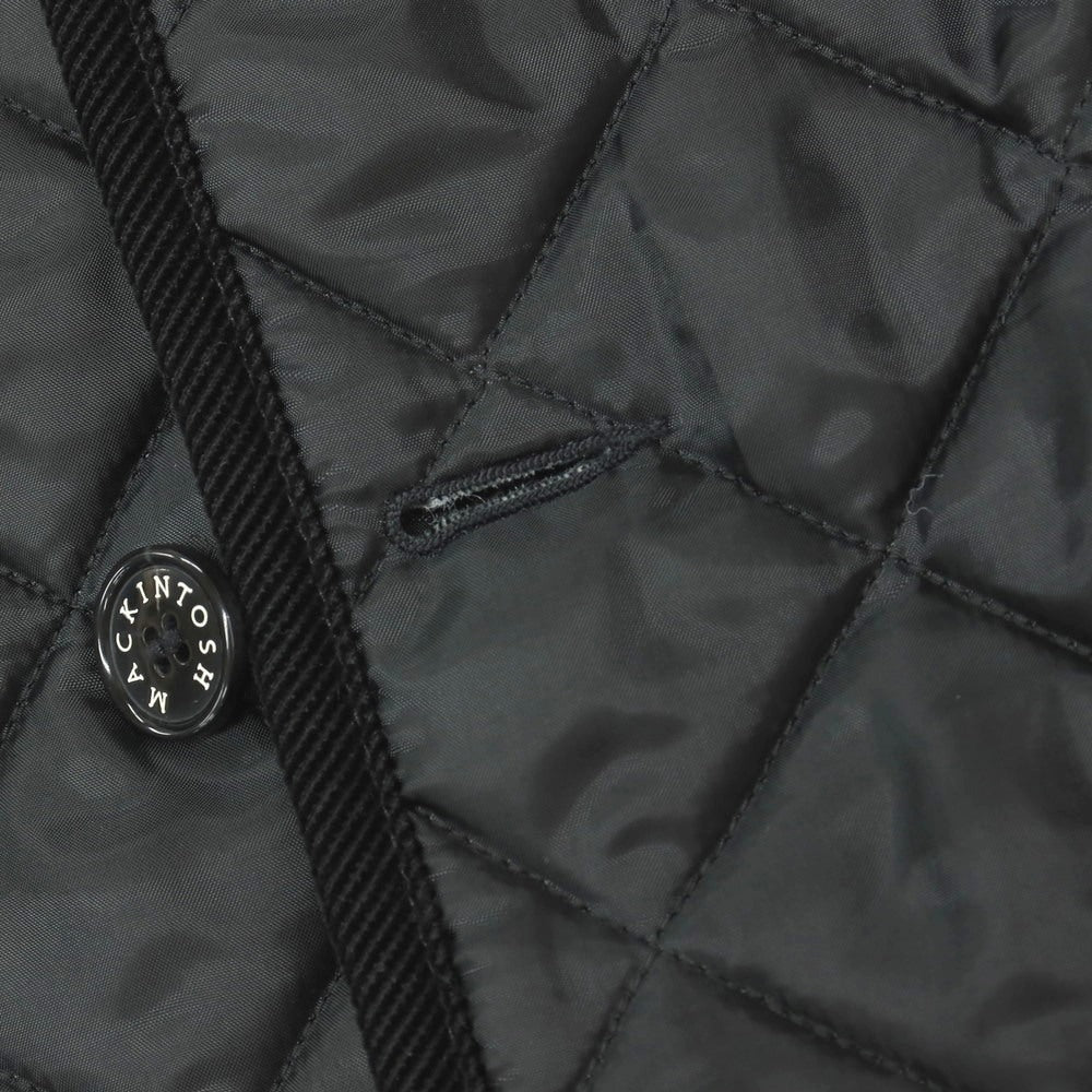 【中古】マッキントッシュ Mackintosh BEATTOCK ポリエステル 中綿入り キルティングコート ブラック【サイズ38】【 状態ランクB 】【 メンズ 】