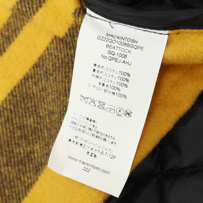 【中古】マッキントッシュ Mackintosh BEATTOCK ポリエステル 中綿入り キルティングコート ブラック【サイズ38】【 状態ランクB 】【 メンズ 】