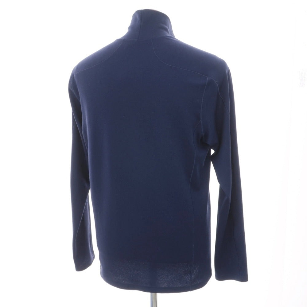 【中古】パタゴニア patagonia capilene 3 ポリエステル ポーラテック パワードライ ミッドウェイト 長袖カットソー ネイビー【サイズM】【 状態ランクD 】【 メンズ 】