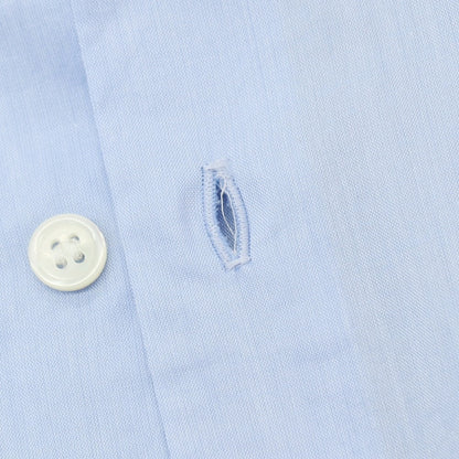 【中古】コムデギャルソン オムドゥ COMME des GARCONS HOMME DEUX 2024年春夏 コットン レギュラーカラー 半袖シャツ ライトブルー【サイズM】【 状態ランクB 】【 メンズ 】