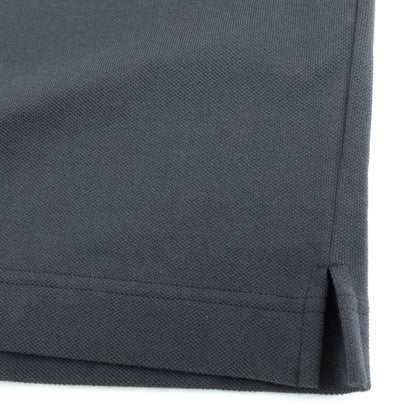 【中古】ラコステ LACOSTE コットン系 鹿の子 クルーネック 半袖Ｔシャツ ダークグレー【サイズ4】【 状態ランクA 】【 メンズ 】