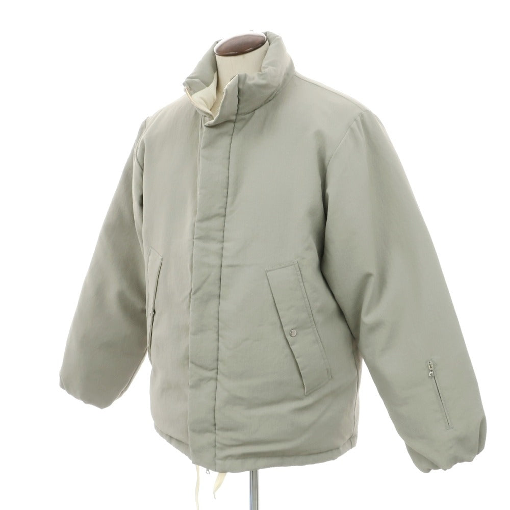 【中古】ソフネット SOPHNET. 2025年秋冬 HOLLOW TUSSAH ポリエステル ダウンジャケット セージ【サイズ4】【 状態ランクA 】【 メンズ 】