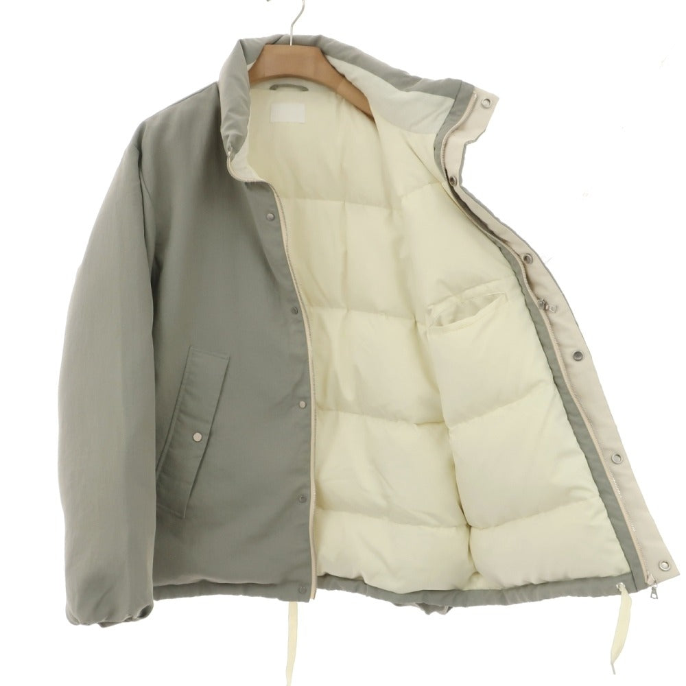 【中古】ソフネット SOPHNET. 2025年秋冬 HOLLOW TUSSAH ポリエステル ダウンジャケット セージ【サイズ4】【 状態ランクA 】【 メンズ 】