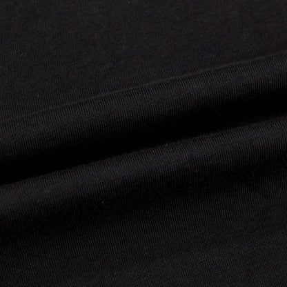 【中古】アディダス adidas コットン スリーストライプス クルーネック 長袖Ｔシャツ ブラック【サイズ2XL】【 状態ランクA 】【 メンズ 】