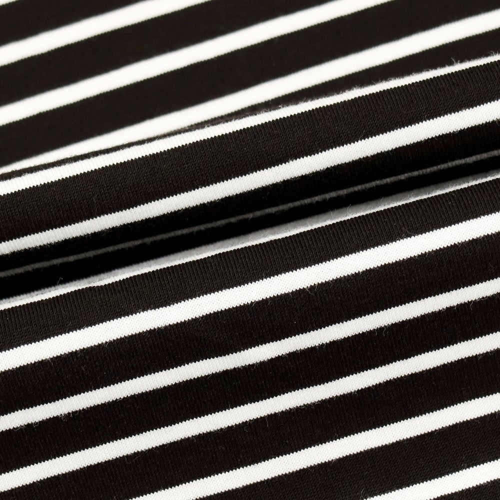 【中古】ユニフォームエクスペリメント uniform experiment コットン ボーダー クルーネック 長袖Ｔシャツ ブラックxホワイト【サイズXL】【 状態ランクB 】【 メンズ 】