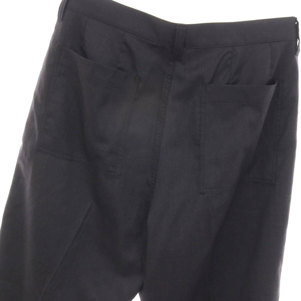 【SALE10%OFF/返品不可】【中古】ソフネット SOPHNET. ウール カジュアルスラックスパンツ チャコール【 サイズXL 】【 状態ランクB 】【 メンズ 】
