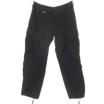 【SALE10%OFF/返品不可】【中古】ユニフォームエクスペリメント uniform experiment リップストップ コットン カーゴパンツ ブラック【 サイズ4 】【 状態ランクC 】【 メンズ 】