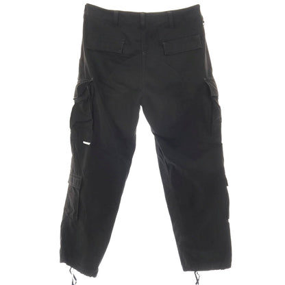 【SALE10%OFF/返品不可】【中古】ユニフォームエクスペリメント uniform experiment リップストップ コットン カーゴパンツ ブラック【 サイズ4 】【 状態ランクC 】【 メンズ 】