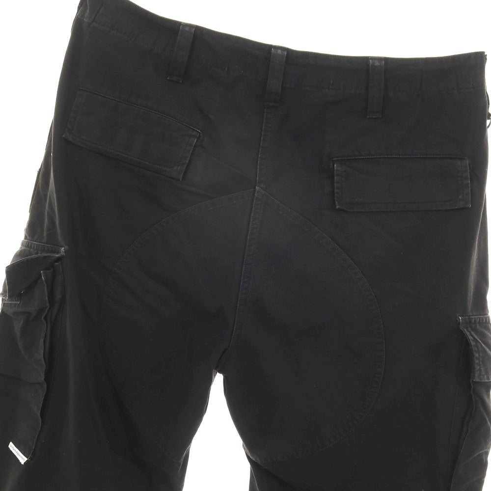 【SALE10%OFF/返品不可】【中古】ユニフォームエクスペリメント uniform experiment リップストップ コットン カーゴパンツ ブラック【 サイズ4 】【 状態ランクC 】【 メンズ 】