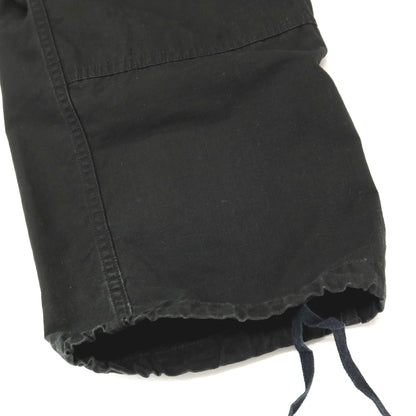 【SALE10%OFF/返品不可】【中古】ユニフォームエクスペリメント uniform experiment リップストップ コットン カーゴパンツ ブラック【 サイズ4 】【 状態ランクC 】【 メンズ 】
