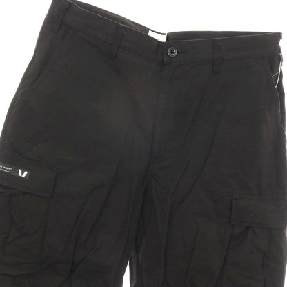 【中古】ダブルタップス WTAPS リップストップ コットンナイロン カーゴパンツ ブラック【サイズ4】【 状態ランクB 】【 メンズ 】