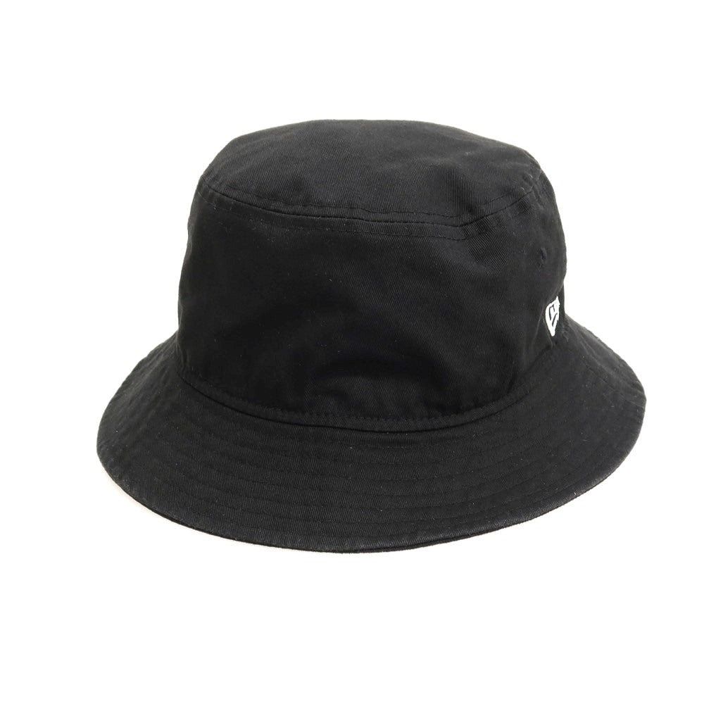【中古】ニューエラ NEW ERA コットン バケットハット 帽子 ブラック【サイズL/XL】【 状態ランクB 】【 メンズ 】