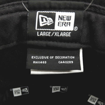 【中古】ニューエラ NEW ERA コットン バケットハット 帽子 ブラック【サイズL/XL】【 状態ランクB 】【 メンズ 】