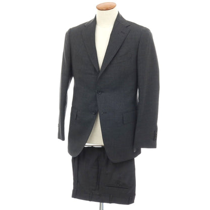 【中古】アルティジャナーレ Artigianale ウール 3つボタンスーツ グレー【サイズ46】【 状態ランクB 】【 メンズ 】