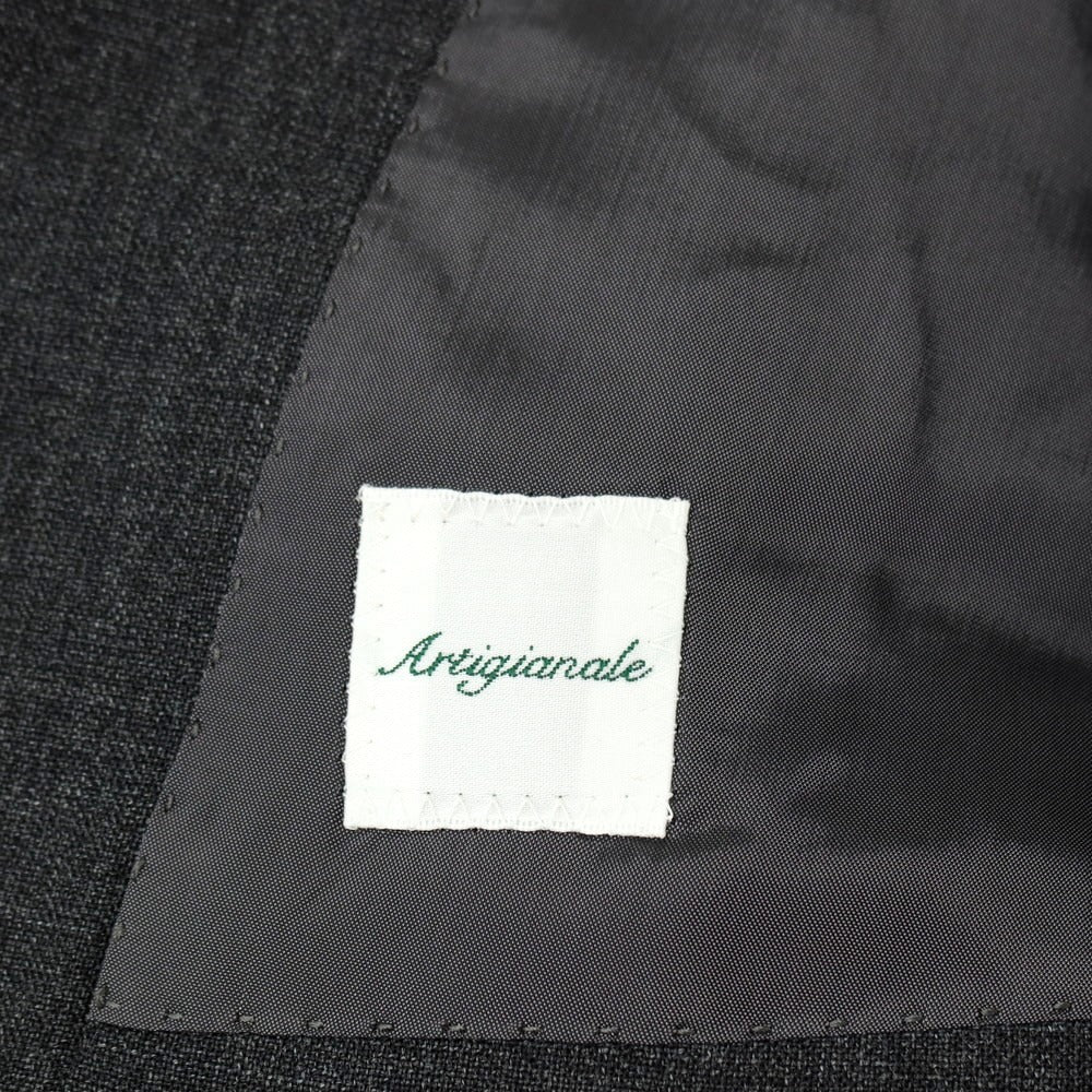 【中古】アルティジャナーレ Artigianale ウール 3つボタンスーツ グレー【サイズ46】【 状態ランクB 】【 メンズ 】