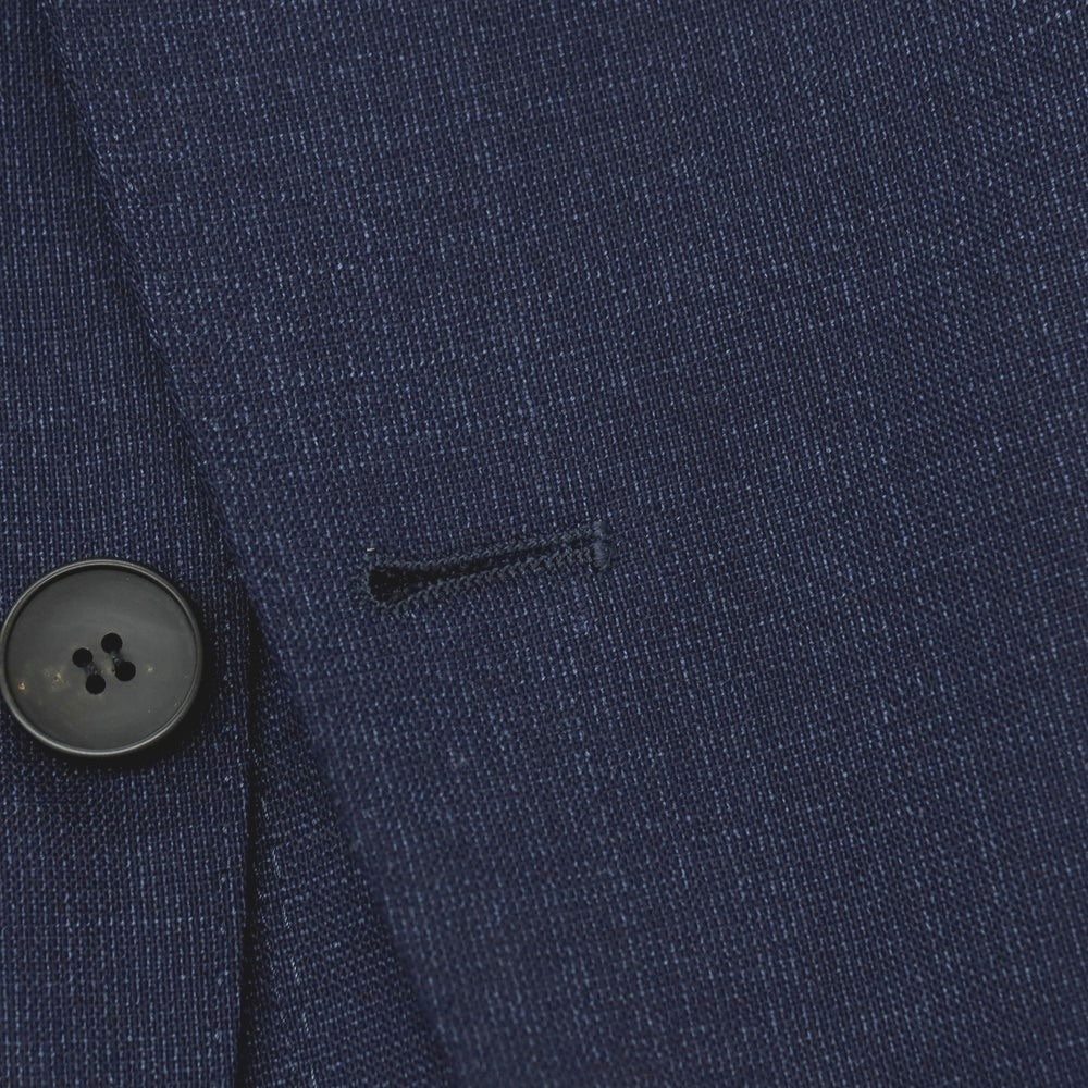 【中古】アルティジャナーレ Artigianale ウール 3つボタンスーツ ネイビー【サイズ46】【 状態ランクB 】【 メンズ 】