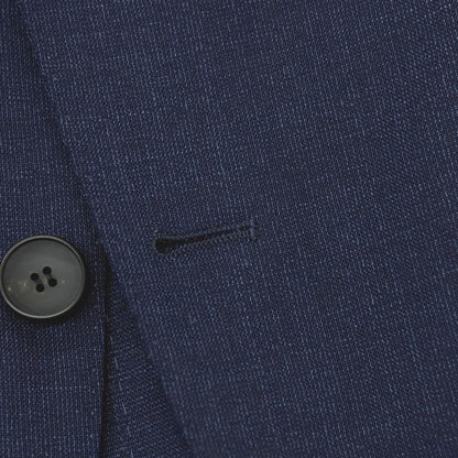 【中古】アルティジャナーレ Artigianale ウール 3つボタンスーツ ネイビー【サイズ46】【 状態ランクB 】【 メンズ 】