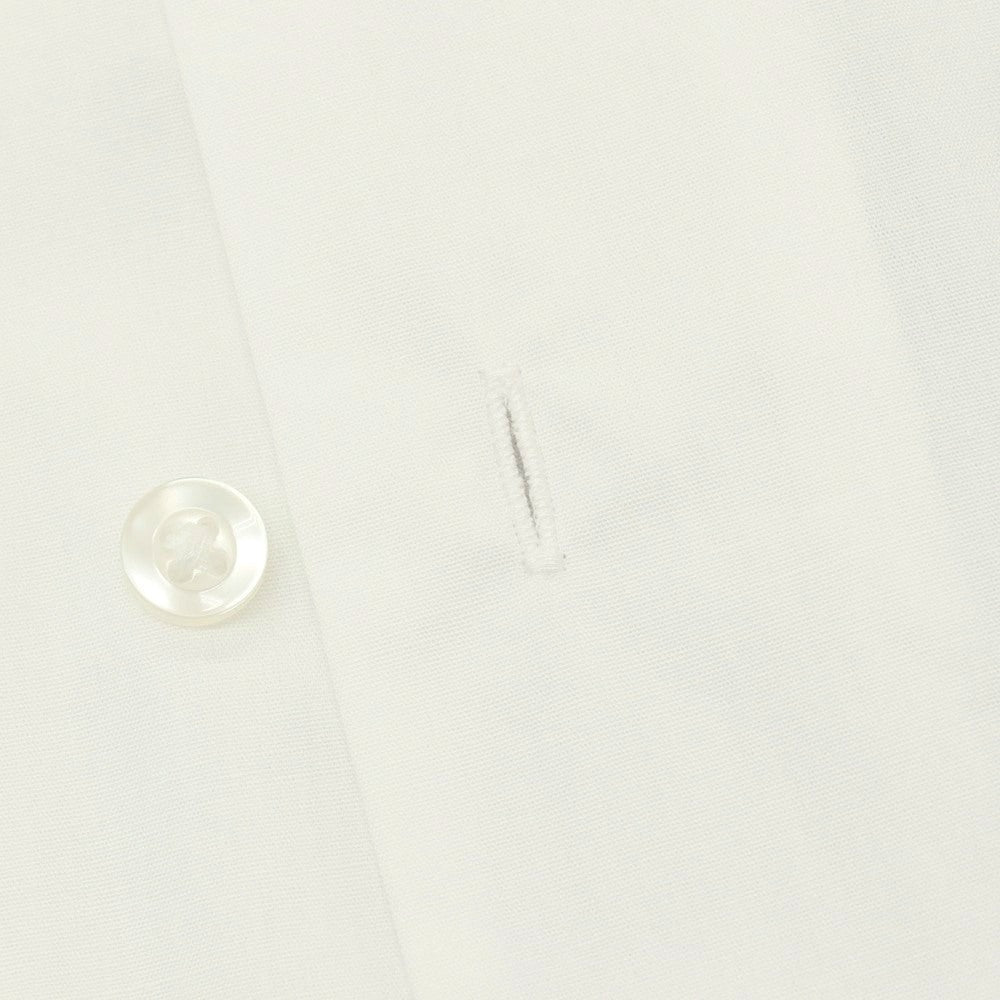 【中古】ハバネラ HAVANERA コットンポリエステル 刺しゅうデザイン オープンカラー 半袖シャツ ホワイト【サイズS】【 状態ランクC 】【 メンズ 】