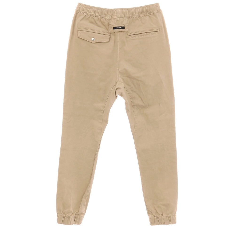 【中古】ゼインローブ ZANEROBE ストレッチ ツイルコットン ジョガーパンツ ベージュ【サイズ32】【 状態ランクB 】【 メンズ 】