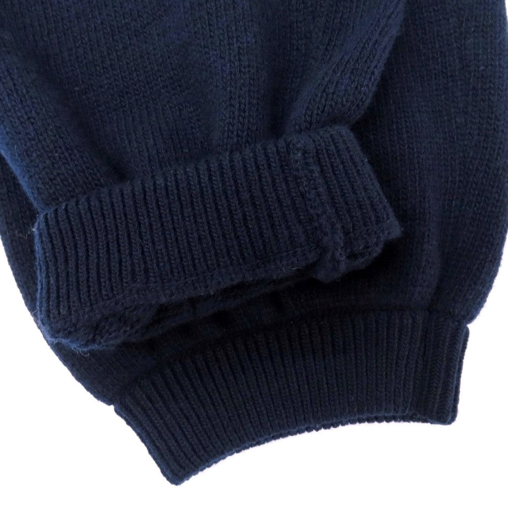 【中古】バフィー BAFY ウール ニット イージーパンツ ネイビー【サイズ46】【 状態ランクB 】【 メンズ 】